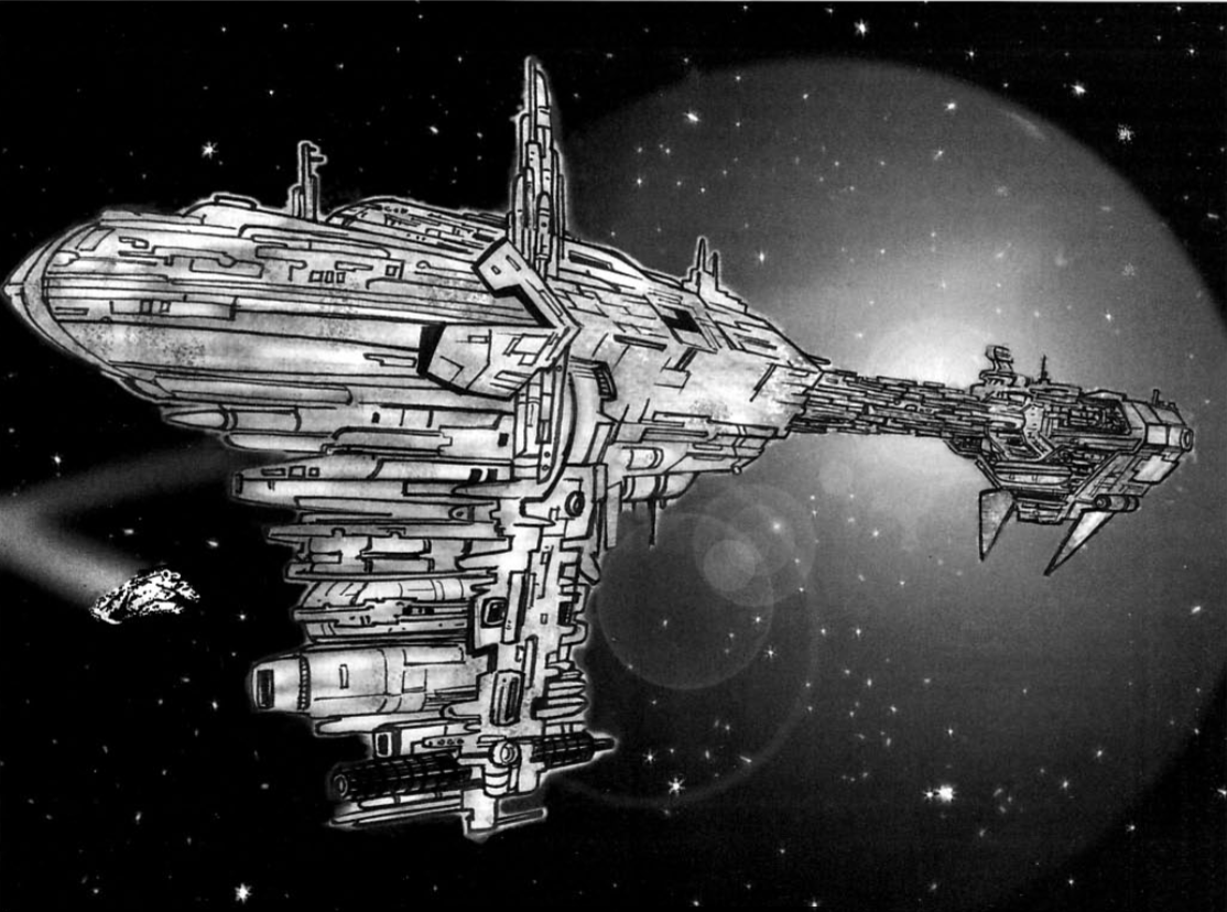 Nebulon-B Frigate and YT-1300 Banner