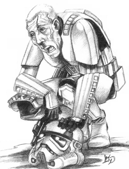 Exausted Stormtrooper